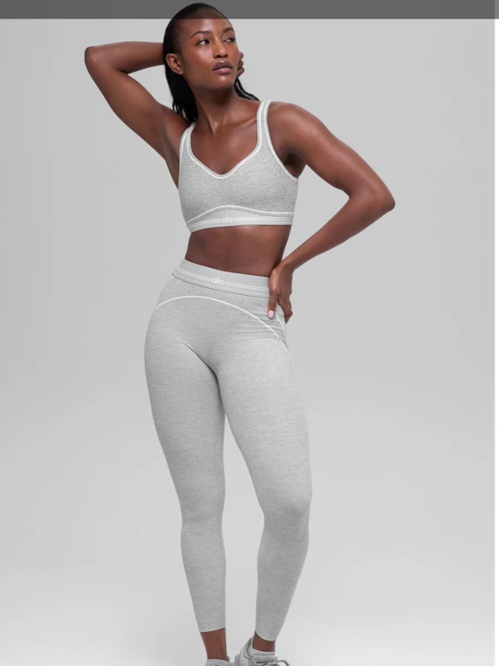 Alosoft Heartthrob Set in Light Grey